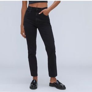 Everlane Original Cheeky Jeans in Coal Size 27